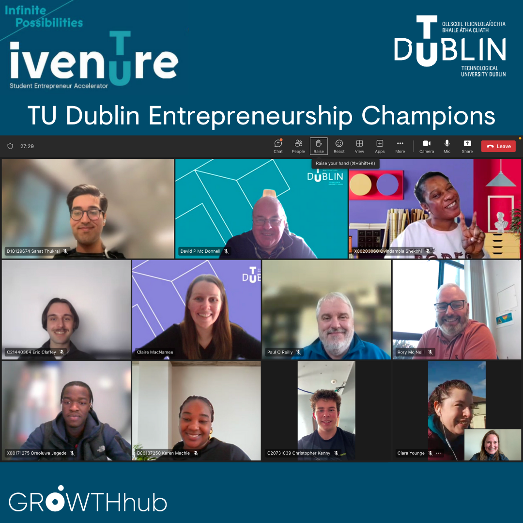 Image for Welcome to our Student Entrepreneurship Champions