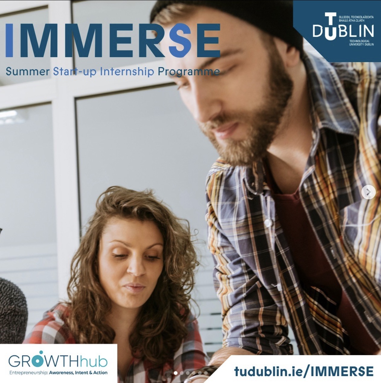 Image for News at GROWTHhub: 1 Start-up Summer Internships. 2 ClimateLaunchpad competition applications now opened. 3 Student Entrepreneurship Champions appointed. 4 TU Dublin Greenweek. 