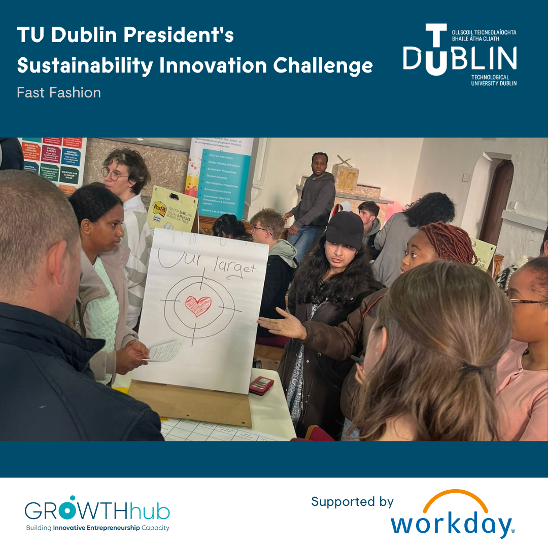 Image for 14 teams participated at the 2nd TU Dublin President’s Sustainability Innovation Challenge last Friday 03 November 2023