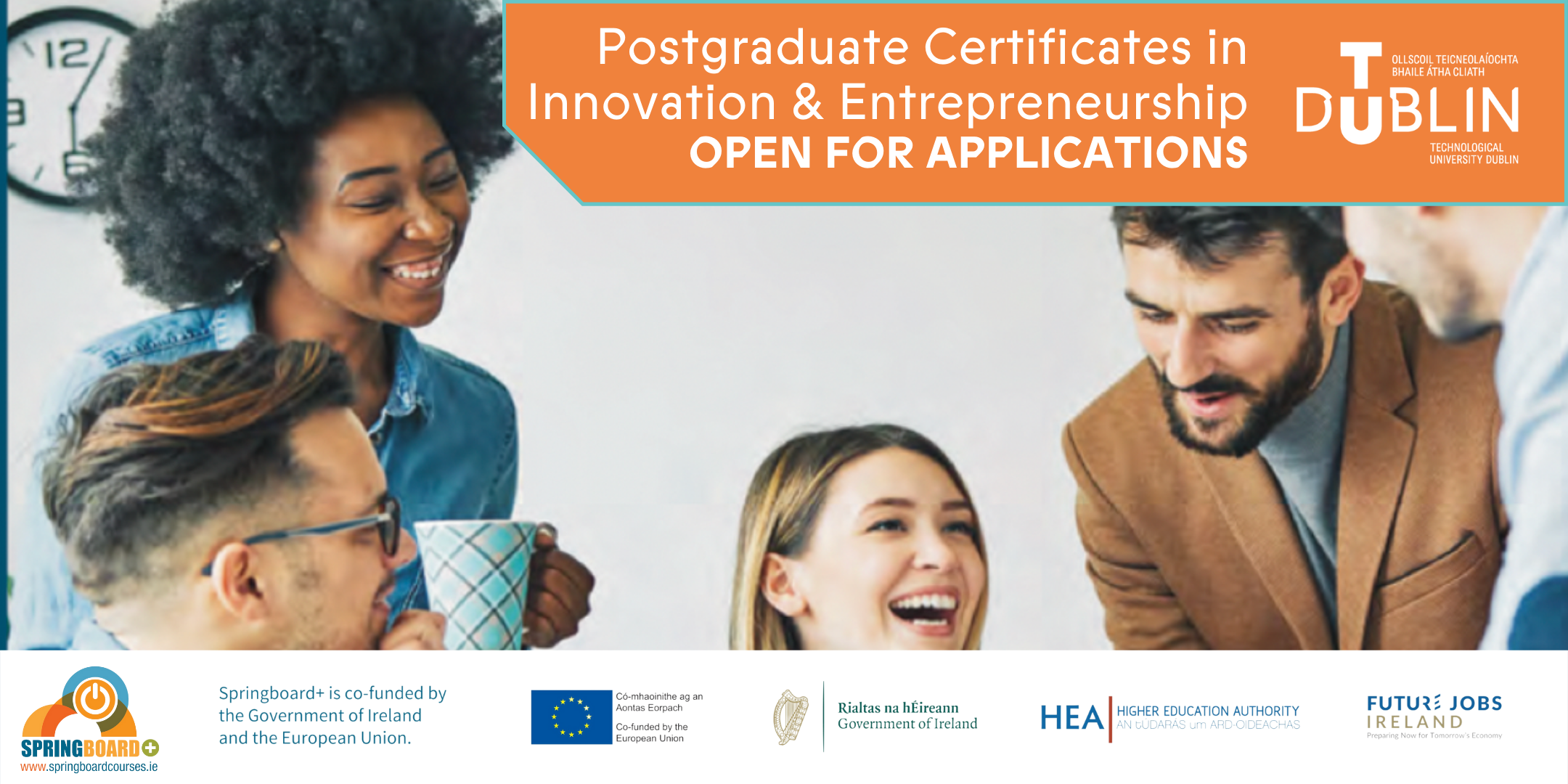 Image for 3 new Postgraduate Certificates in Entrepreneurship & Innovation launched