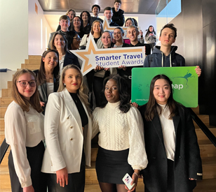 Image for TU Dublin Students Awarded at the Smarter Travel Awards 2024
