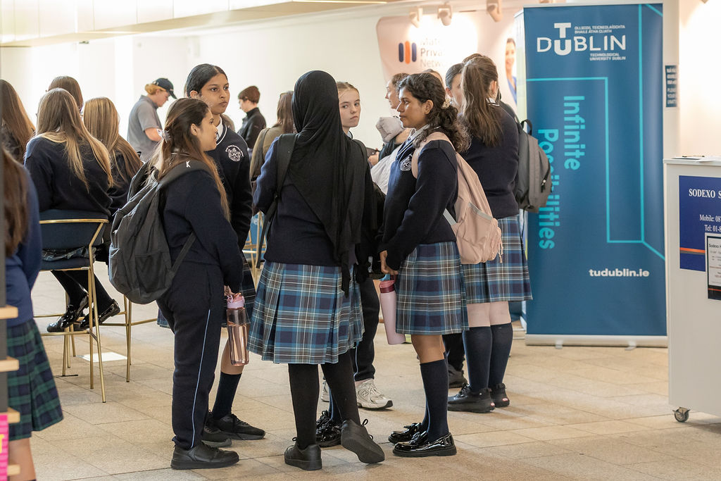 Secondary School Students talking