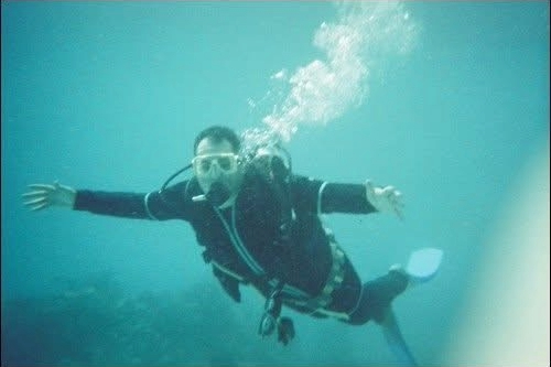 diving