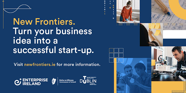 New Frontiers business start up poster