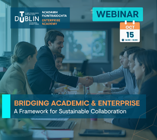 Image for Bridging Academia and Enterprise: A framework for Sustainable Collaboration Webinar