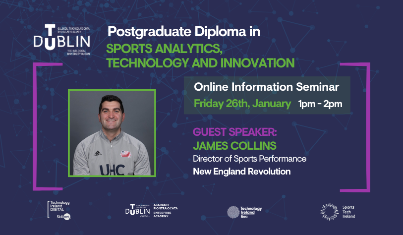Diploma in Sports Analytics, Technology and Innovation Information Session Main News Image