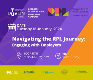 Image for Navigating the RPL Journey - Engaging with Employers Event, January 16th, 2024