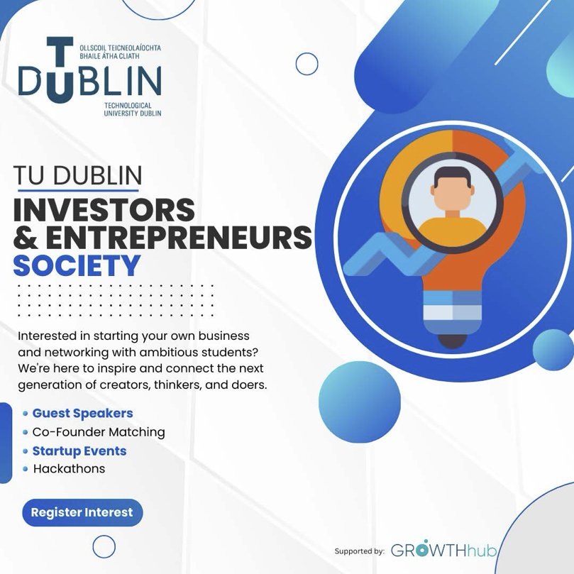 image for Investors & Entrepreneurs Society - New student society