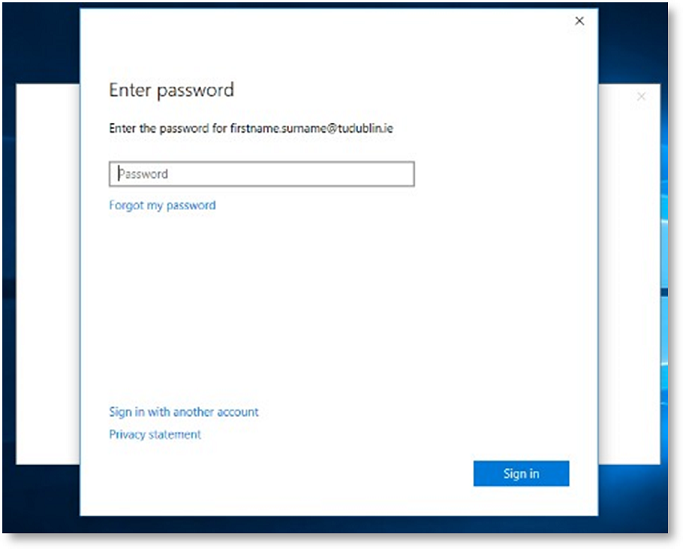 outlook password