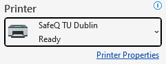 Printer Properties