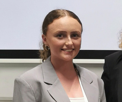 Image for Topcon Scholarship awardee