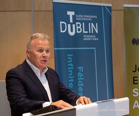 Image for Brian Gormley at a Sustainability education event