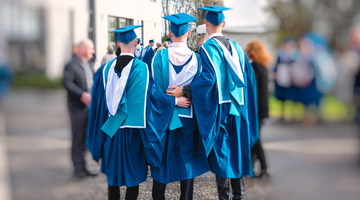 Male Graduands at TU Dublin