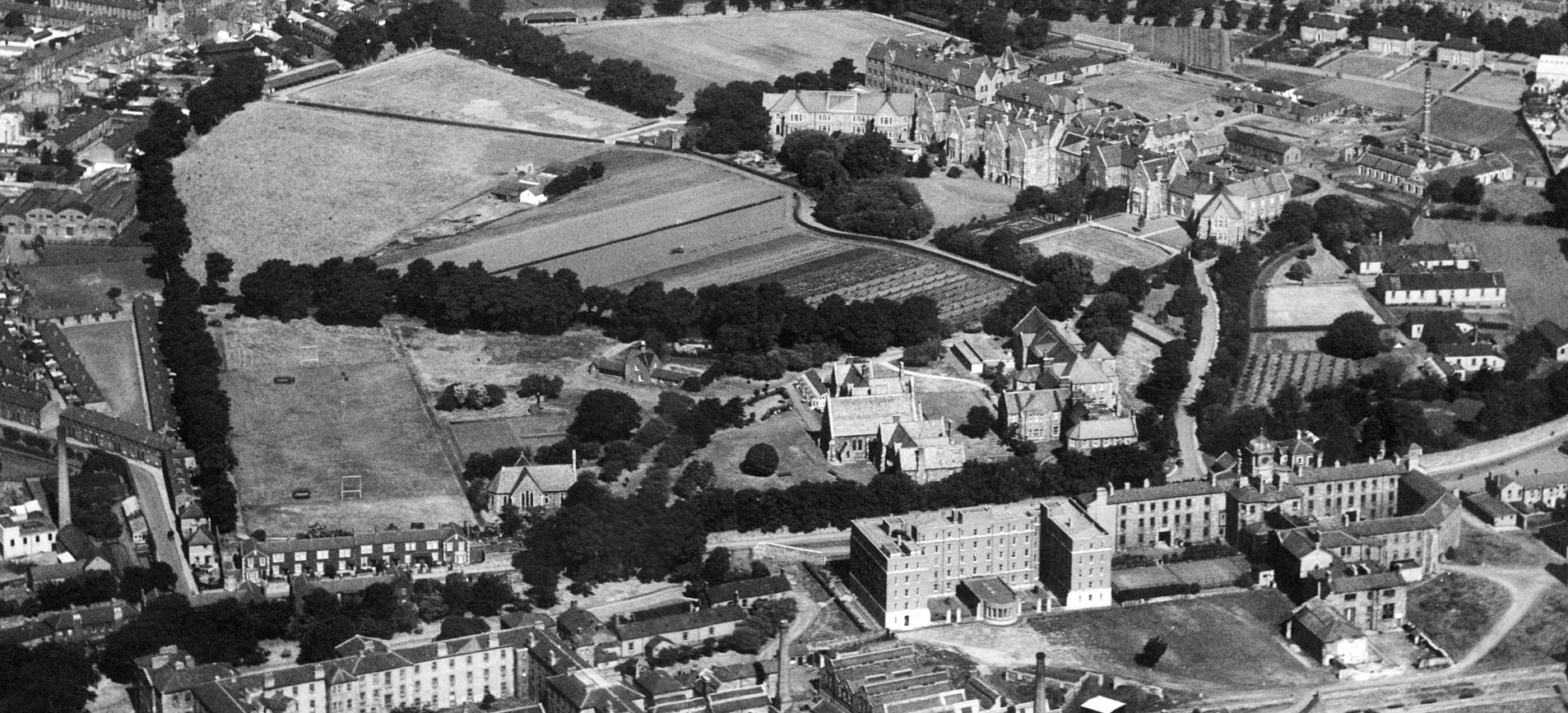 Image of Grangegorman in the 1950s provided courtesy of the Grangegorman Development Agency