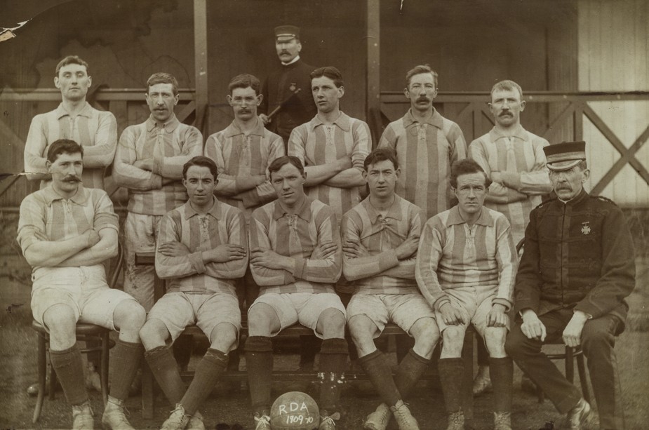 Grangegorman Soccer Team, 1909–10, National Archives of Ireland, Priv 1223.29.96