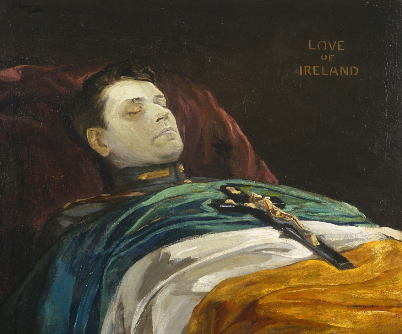 ohn Lavery, Michael Collins (Love of Ireland) (1922). Collection and image © Hugh Lane Gallery (Reg.744).