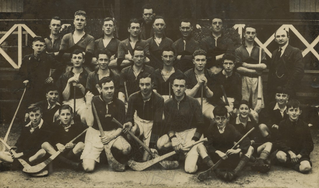 St Dympna's Hurling Club, Grangegorman, 1935, National Archives of Ireland, Priv 1223.29.98