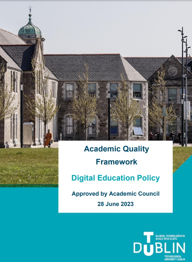 Image for TU Dublin’s first Digital Education Policy has been published 