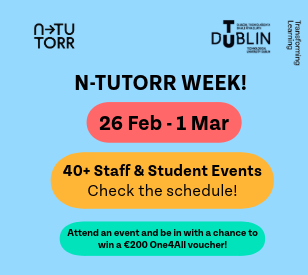 Image for N-TUTORR Week: 26 Feb - 1 Mar


