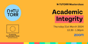 image for Academic Integrity Masterclass (Thurs. 21st March at 12.30 on Zoom)