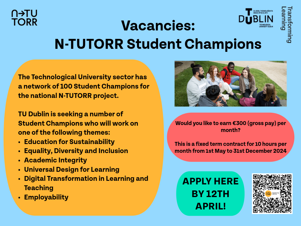 Student Champion Vacancy (long ad) 1000 x 750