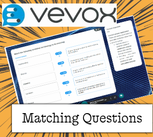 A matching activity to use in interactive polling.