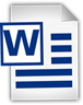 Word Document Icon