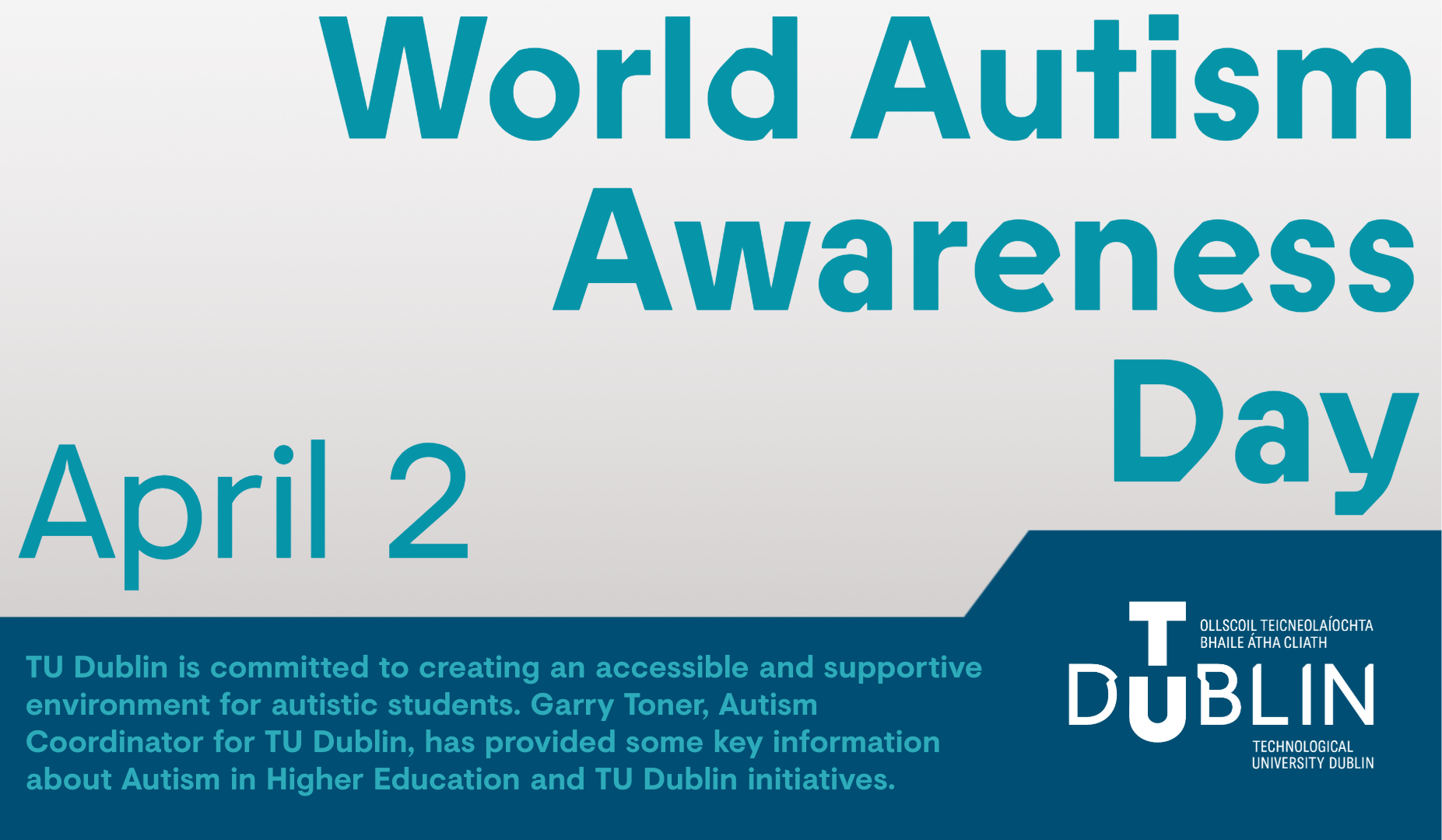 World Autism Day – 2nd April