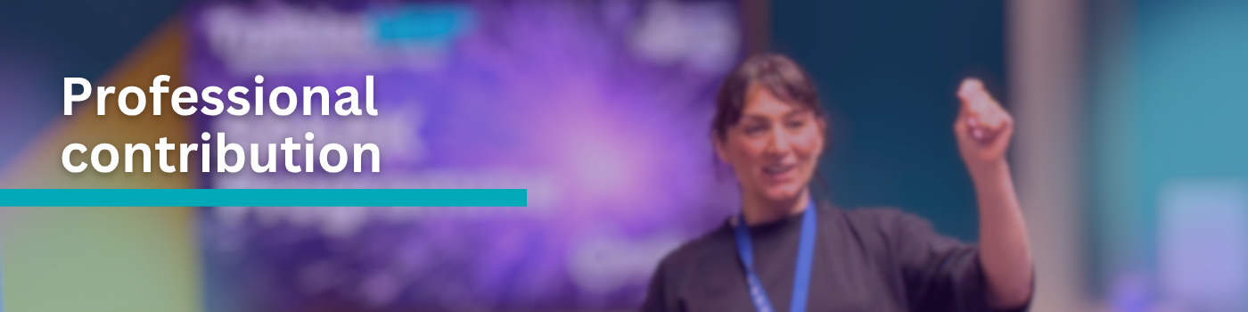 Professional  contribution