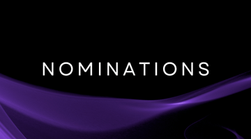 Image for Black background with purple drape off centre to the left and the words 'Guideline' in white font to the right