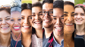 Image for Volunteer lifting boxes from van