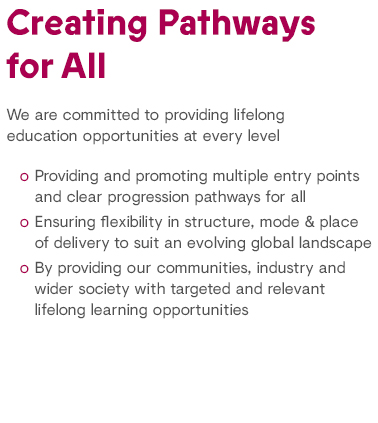 Creating pathways for all