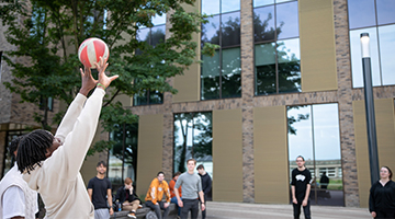 Image for Students playing basketball
