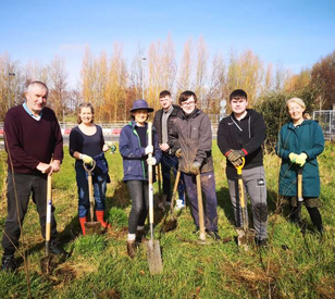 Image for TU Dublin Students and Staff lead action for Biodiversity on the Tallaght Campus