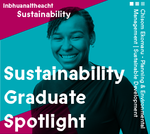 Image for Sustainability Graduate Spotlight - Chisom Ekomaru