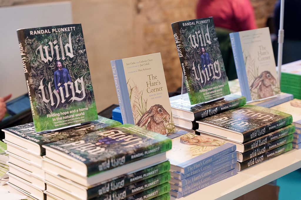 Dublin Book Festival Rewilding stand