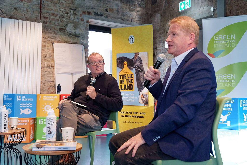 John Gibbons with Prof, John Brereton