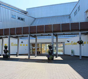 photo of building entrance