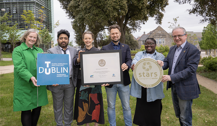 Image for TU Dublin Ranked First in Europe for Sustainability in Higher Education