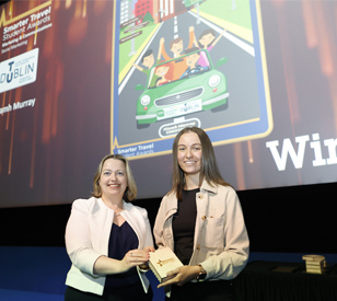 Image for TU Dublin Students Awarded at the Smarter Travel Awards 2023 