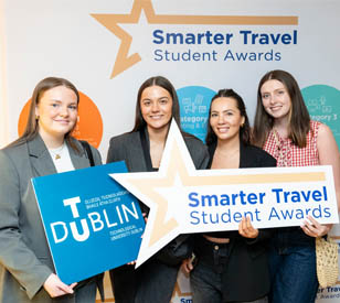 Image for TU Dublin students scoop eight awards at the Smarter Travel Student Awards 2025