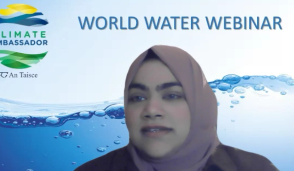 Image of  World Water Day webinar host