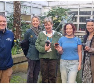 Project collaborators at Tallaght garden