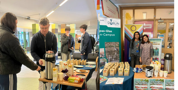 Societal engagement tam members at Veganuary
