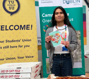 Student Union 2025 VP for City at Veganuary event