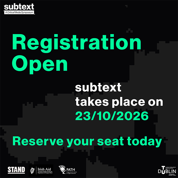 graphic about subtext registration open