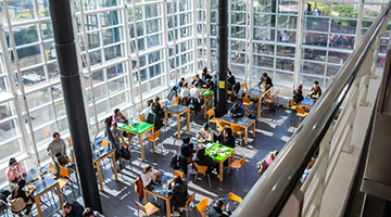 Student canteen at TU Dublin Tallaght