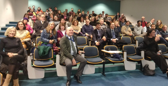 group photo of book club participants