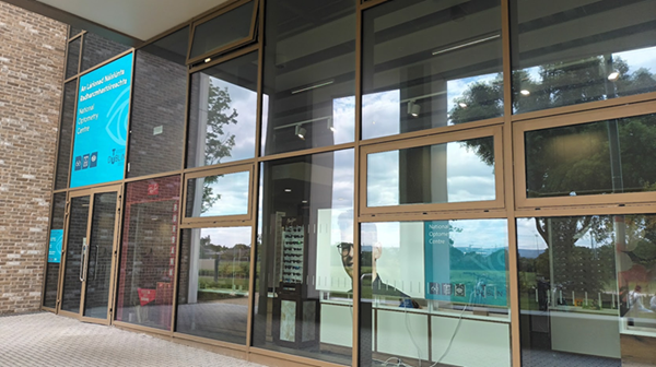 National Optometry Centre Grangegorman front entrance