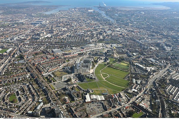 Grangegorman Aerial Image March 2021